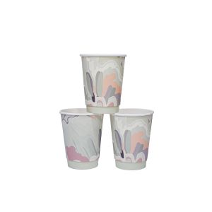 Eco-friendly biodegradable water-based coating coffee paper cup wholesale