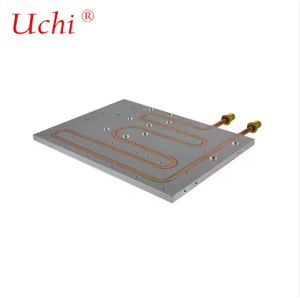 Customized Liquid Cold Plate CNC Machined Epoxy Filled Burial Flat Tube Water