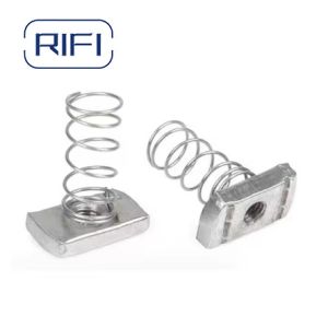 Rifi Spring Nut Zinc Plated Yellow Zinc Plated Good Quality
