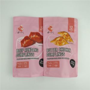 Gravure Printing Cooking Dumpling Edible Packaging Bag Heat Sealed Mylar