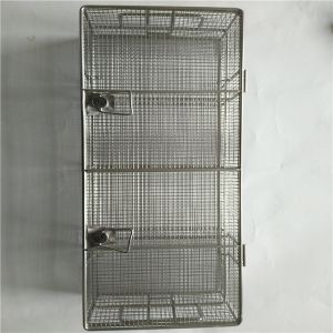 Plain Weave Welded Sus304L Wire Mesh Basket With Lid