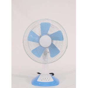 35cm Height 3 Speed Rechargeable Table Fan Button Control