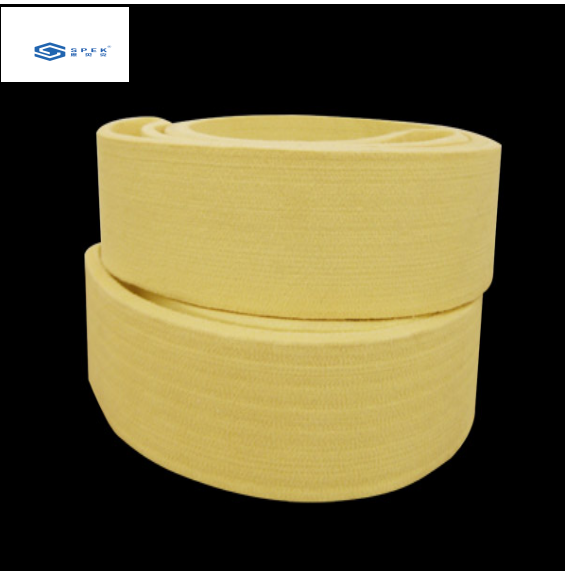 Felt conveyor belt suitable for aluminum profile industry