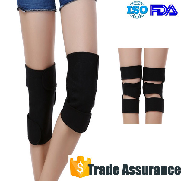 Buy Magnetic Knee Support Brace Self - Heated Tourmaline Pricision Neoprene Cloth at wholesale prices
