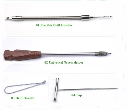 Reconstruction Plate Kit Orthopedic Surgical Instrument Box