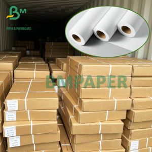 2'' Core 28lb Premium Inkjet Matte Coated Paper 36"x150' Roll Carton of 4