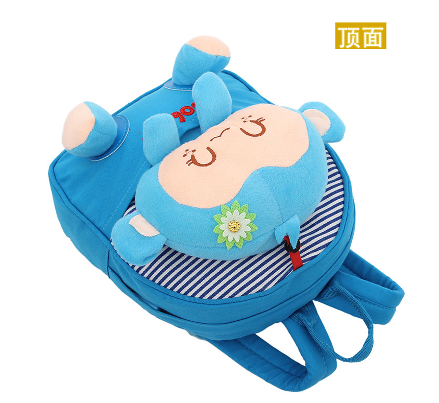 Kids cute canvas backpack