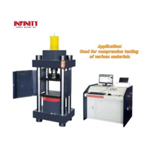 Quality Lab Full Automatic Micro Electro-hydraulic Servo Compression Testing Machine for sale