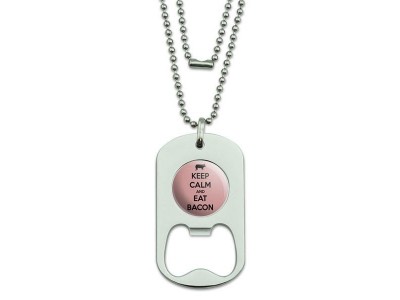 Stainless Steel Dog Tag Bottle Opener,stainless steel die punching dog tag beer bottle opener, logo printed with epoxy
