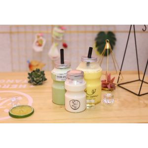 Square Insulated Milk Tea Jugs With Handles