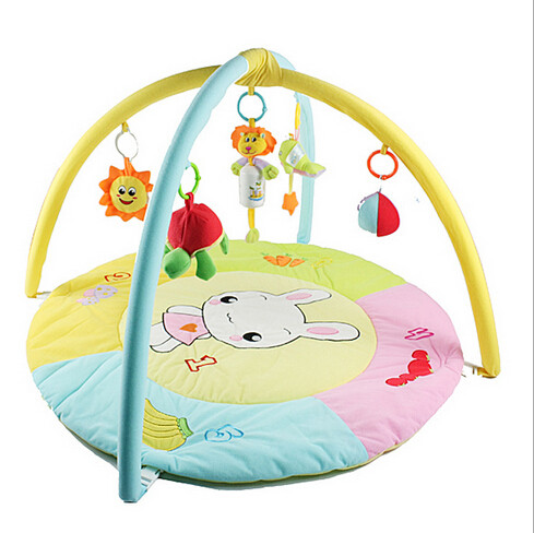 Buy Personalized Rabbit Bunny Baby Activity Play Gym with Soft Material at wholesale prices