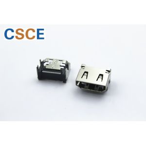 SMT A Type Socket HDMI Male To Female Connector Outer Diameter 3.5mm For PCB