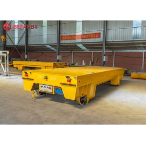 Durable 4 Axles Battery Rail Transfer Carts