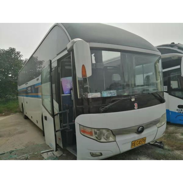 Buy 51 Seats Two Doors Used Passenger Bus LHD / RHD Zk6127 Model Yutong Bus 2010 Year at wholesale prices
