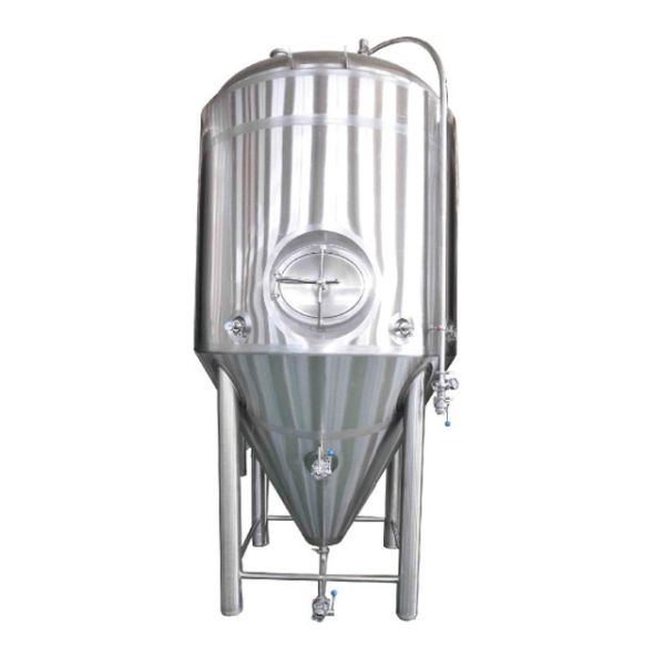 Buy 25KG Weight Stainless Steel Beer Fermentation Tank with Conical Cooling Dimple Jacket at wholesale prices