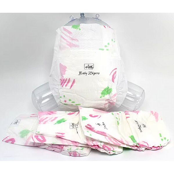 New Born S M L XL XXL Szie Non Woven Surface Breathable Sheet Grade a Disposable Bamboo OEM Disposable Diapers Pampering