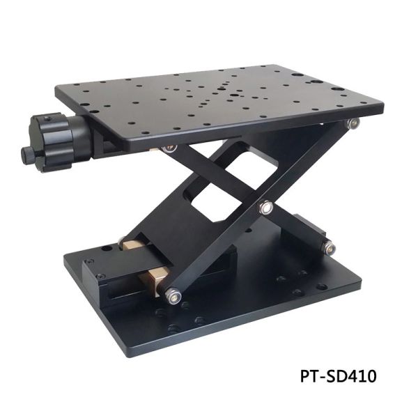 Buy 165mm×280mm Manual Lab Jack Fine Grinding Lead Screw Drive at wholesale prices