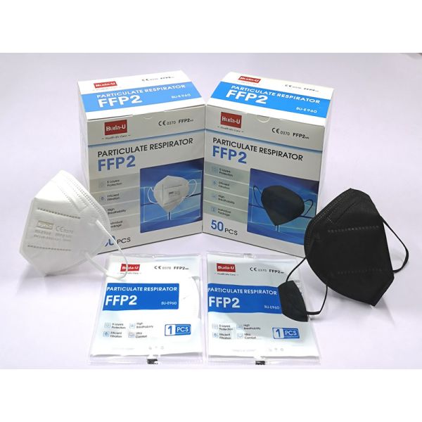 CE0370 Certification FFP2 Protective Masks Five Layer With 94% Filtration