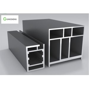 Custom Extrusion Aluminum Profile Anodized Powder Coated Wood Grain