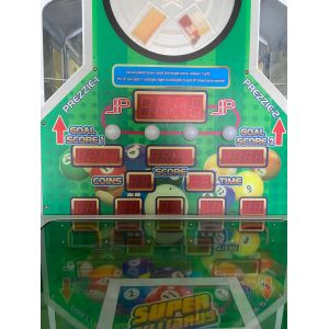 Super Billiards Arcade Lottery Coin Operated Playfun Ticket Redemption Ball