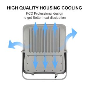 24000 Lumen Outdoor 200w LED Flood Light Good Heat Sinkging 80 CRI 120° Degree