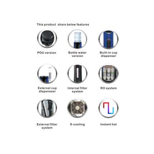 Free Standing Drinking Water Dispenser HC29 One Piece Boday 4L Cold Tank For