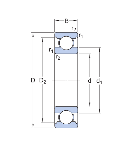 High Quality 6002-2Z 6002-2RS 6002-RS Deep Groove Ball Bearing 15*32*9mm CHROME STEEL