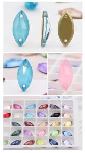 Quality Extremely Shiny Hand On Rhinestones 14 Facets Glass Material For Shoes for sale