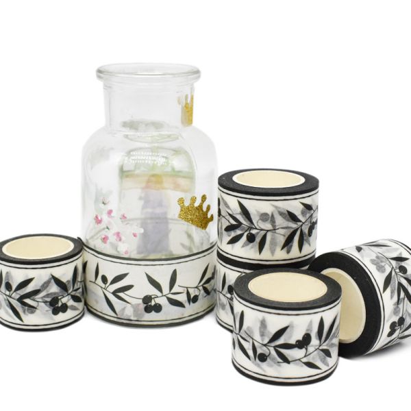 China Wholesale Washi Tape Custom Vintage Style Adhesive Paper Tape Masking Tape