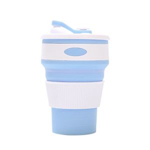Eco Portable Silicone Reusable Folding Coffee Cup