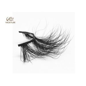 Reusable Dramatic 7D Faux Mink Lashes For Makeup