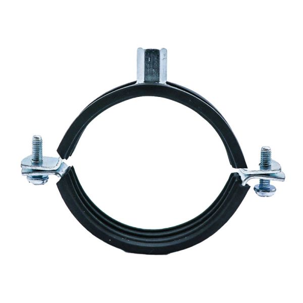 ODM Pipe Riser Clamp 120*30*50mm Metal Adjustable Swivel Pipe Clamps