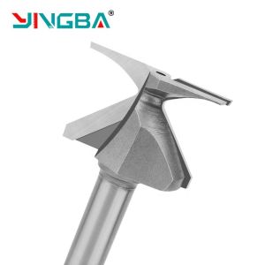 Wood Slotting CNC Router Bit 5 Pieces Arc Welders Bending For Wood Folding