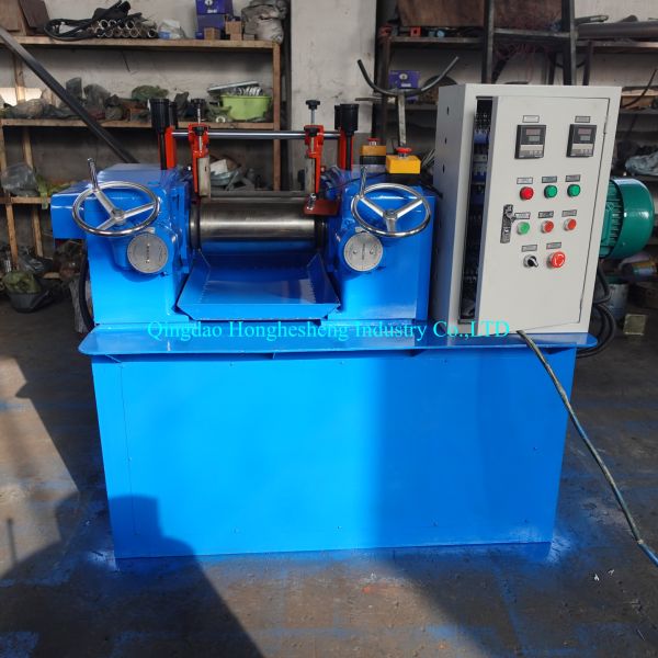 Lab PE EVA Rubber Open Mixing Mill