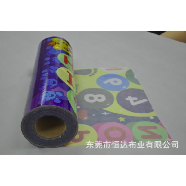Non Slip Mat Laminated Non Woven Fabric Waterproof Customised Baby Pad / Cushion