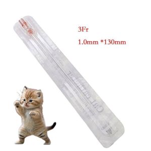 Cat catheters with Stylet and without stylet Disposables Cat Urine Catheter for