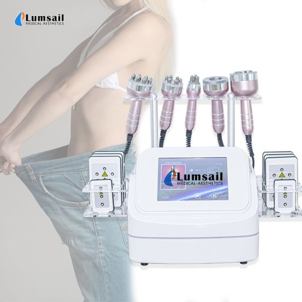 Buy Lipo Laser 650nm Rf Cavitation Body Slimming Machine Skin Tighten at wholesale prices