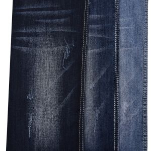 Shrink-resisitant COTTON POLYESTER SPANDEX DENIM FABRIC JZ306TC 10oz