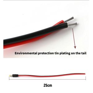 5AWG - 32AWG UL DC Power Cord 2.1mm Positive negative connector