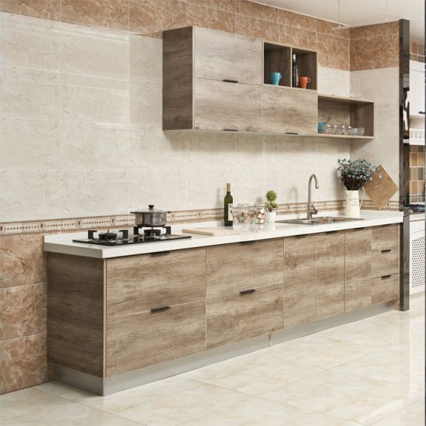 Buy Melamine Modern Matte Acrylic Designs Modular Kitchen Cabinets at wholesale prices