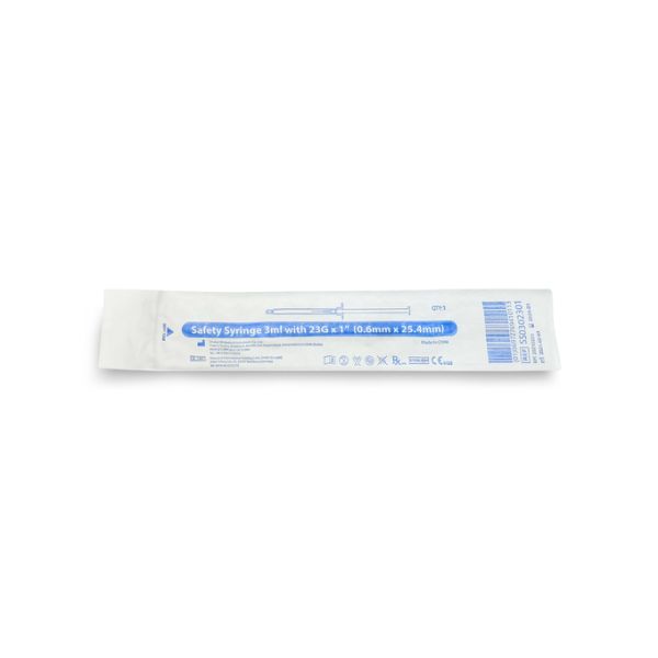 2.5ml Auto Disable Ad Syringe Hospital Use Medical Disposable Pe Bag Plastic Safety