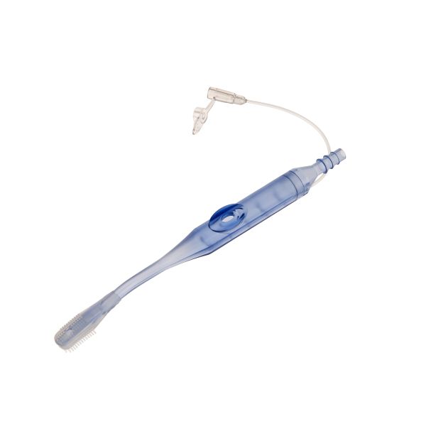 Good Quality Medical Grade Disposable Dental Sponge Oral Toothbrush with Suction
