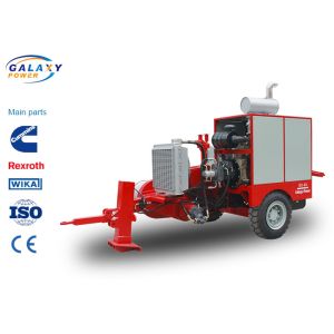 Diesel Hydraulic Pulley Transmission Line Equipment Low Power Consumption