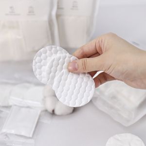 120pcs Round Cotton Pads For Face 3 Layers Cotton Make Up Pads