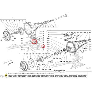 For Ferrari California T California GTC4 Gearbox Bearings OEM 270812