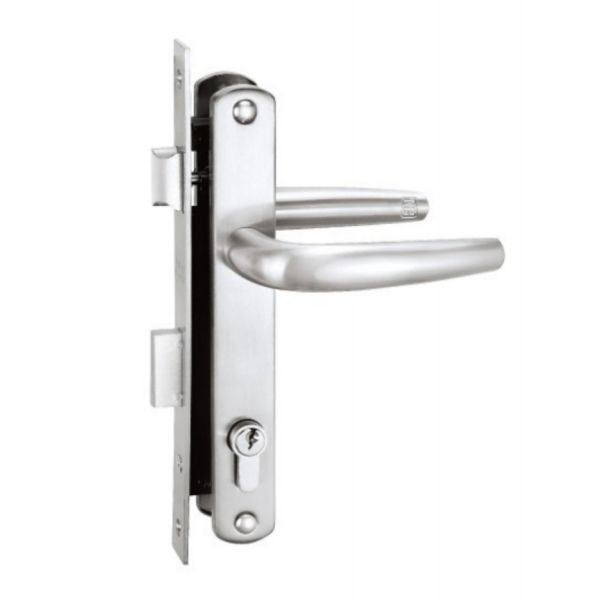 Buy 25mm Backset Entry Door Cylinder Handleset With Lever at wholesale prices