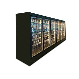 Glass Door Multideck Chiller Drinks Beverage Display Refrigeration