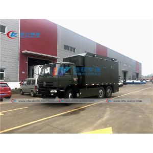 6X6 Dongfeng Military Off Road Mobile Kitchen Truck