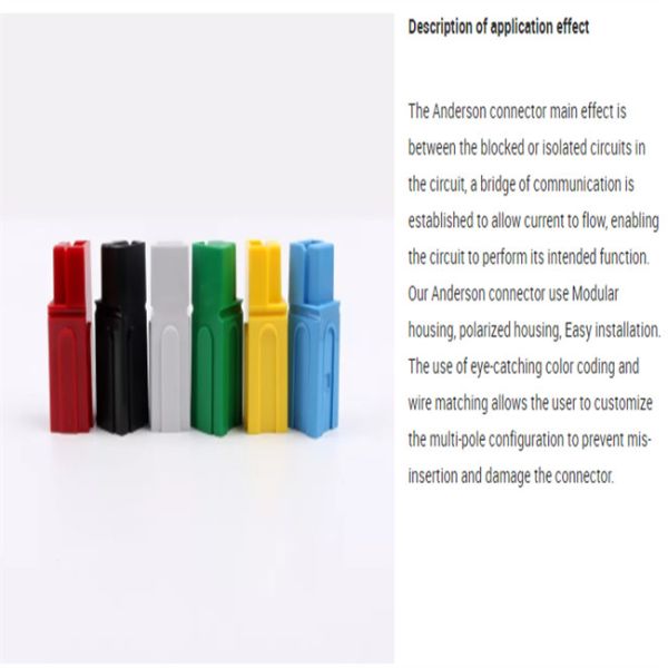 Practical 600V Anderson Powerpole Connectors 45A For Electric Vehicles