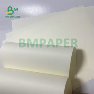 Yellowish Uncoated Woodfree Paper 60g 70g For Offset Printing